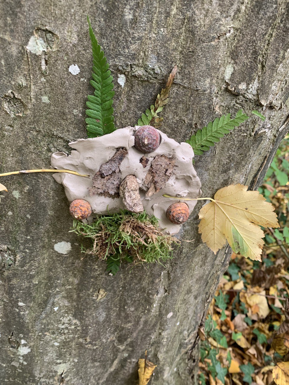 Baumgeist aus Ton